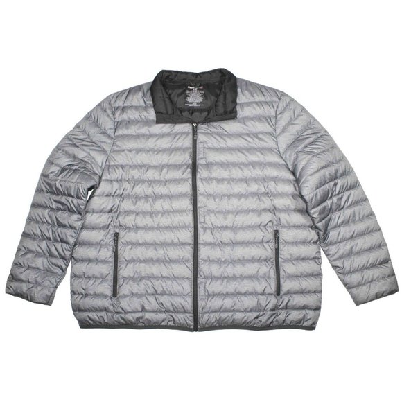 Swiss Tech Performance Gear Gray/Silver Puffer Jacket Mens‎ Size 3XL 54-56 - Picture 1 of 4